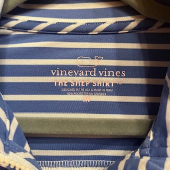 Vineyard Vines Performance Sankaty Shep Shirt--Size Medium - Picture 5 of 6